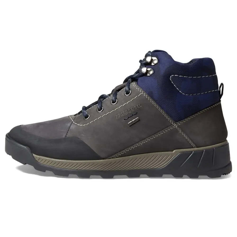 Josef Seibel Raymond 54 Men's boot Waterproof 10.5 US 44EU Nubuck Grey Blue